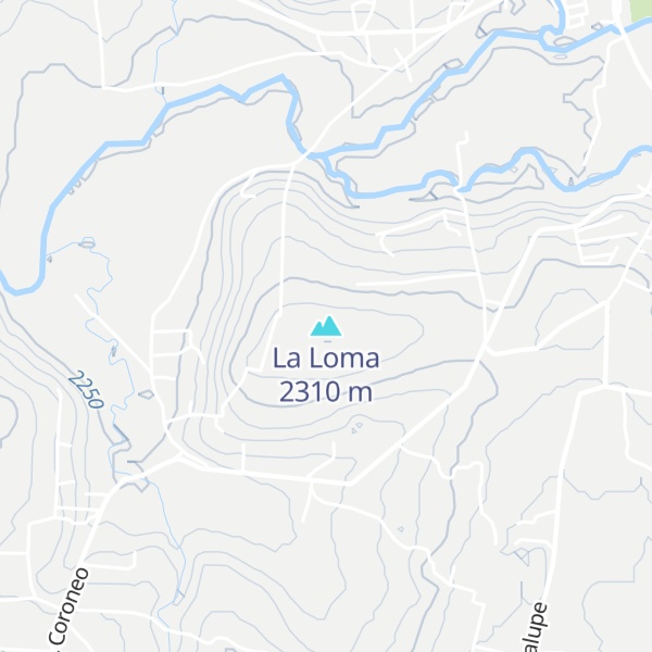 Map of La Loma