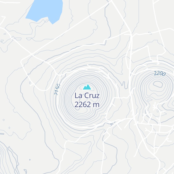 Map of La Cruz