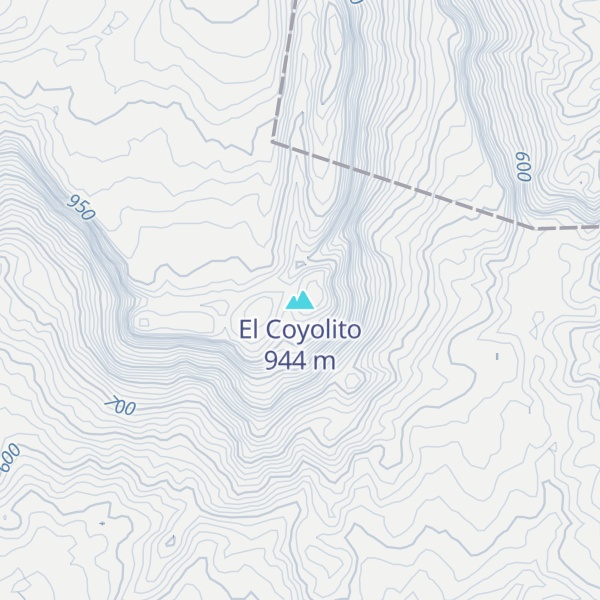 Map of El Coyolito