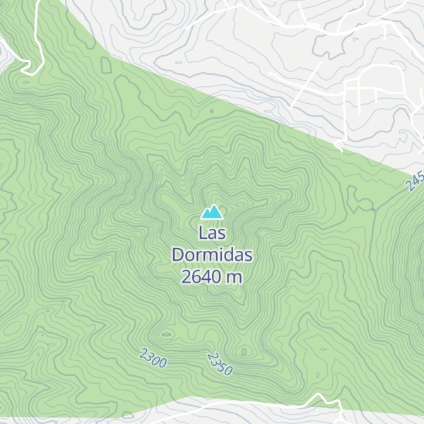 Map of Las Dormidas