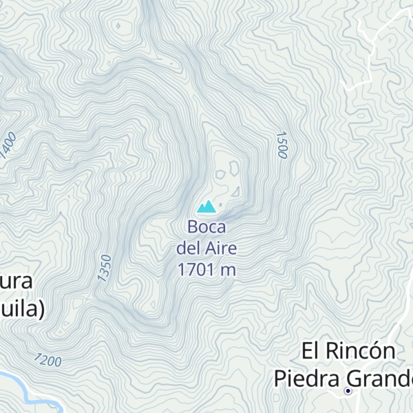 Map of Boca del Aire