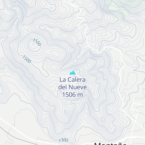 Map of La Calera del Nueve