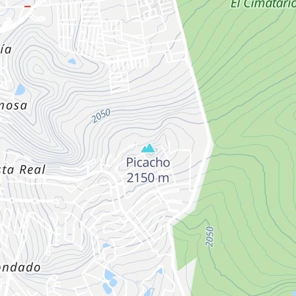 Map of Picacho