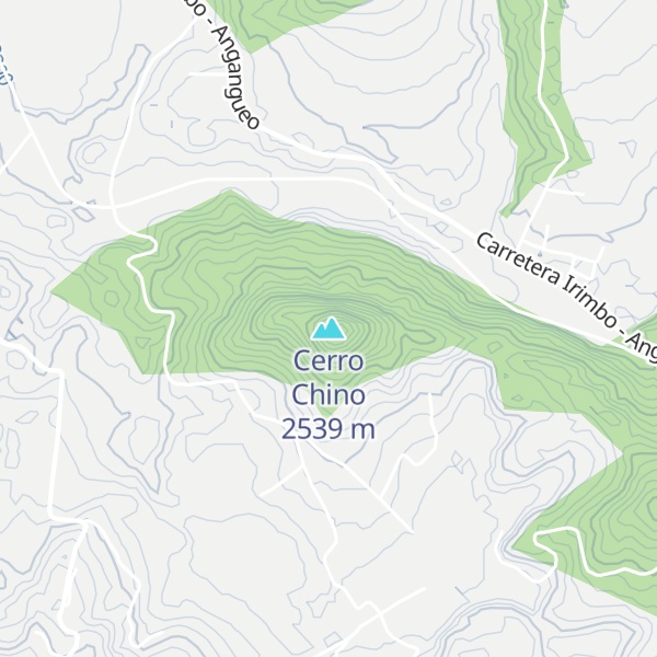 Map of Cerro Chino