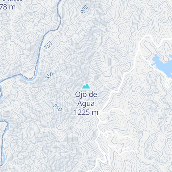 Map of Ojo de Agua