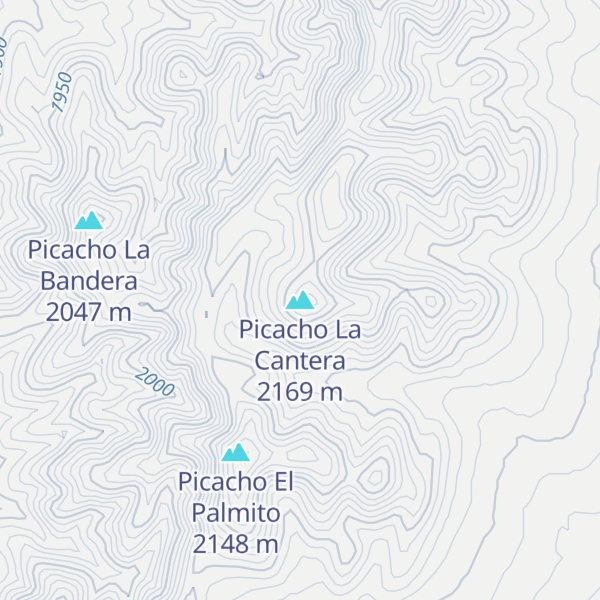 Map of Picacho La Cantera