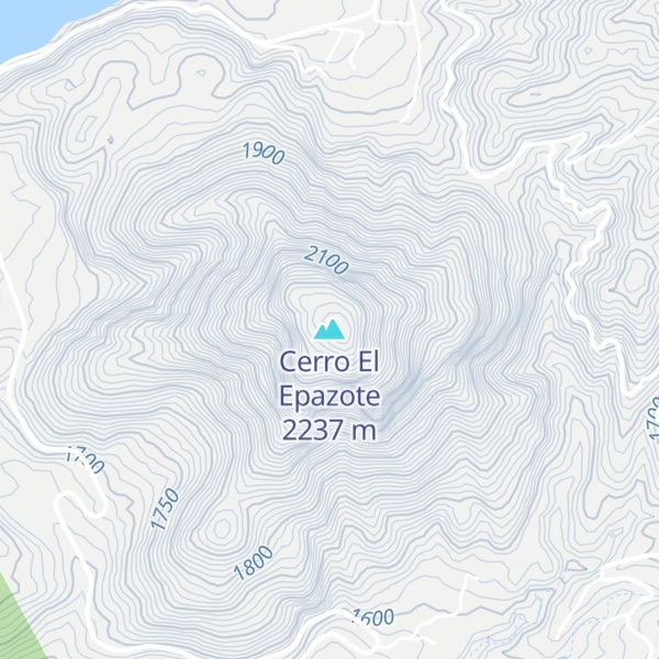 Map of Cerro El Epazote