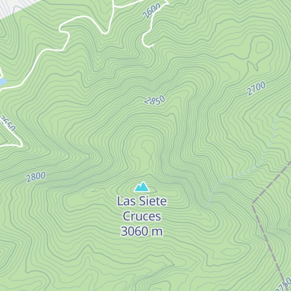 Map of Las Escobas