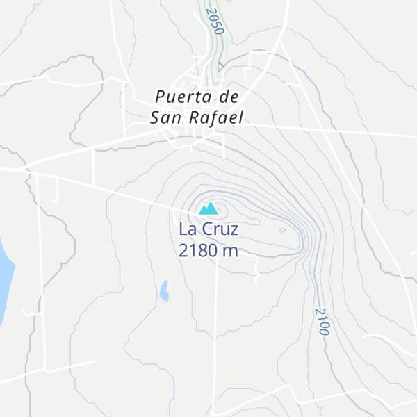 Map of La Cruz