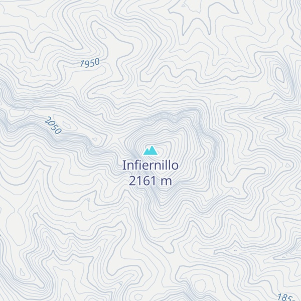 Map of Infiernillo