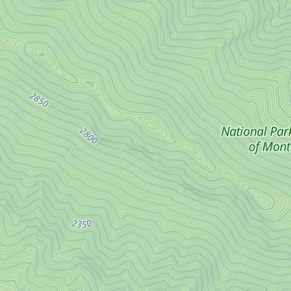 Map of Sierra San Juan Bautista