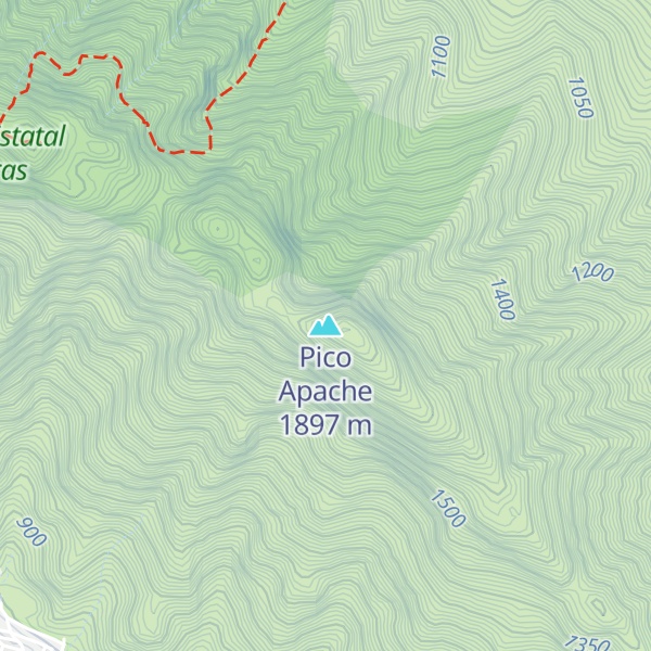 Map of Pico Apache