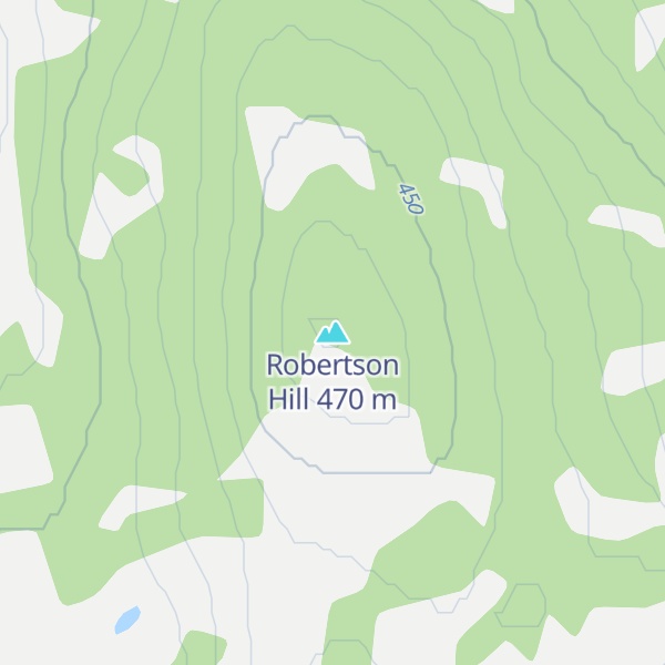 Map of Robertson Hill