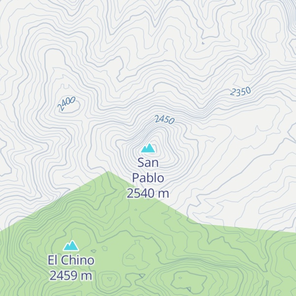 Map of San Pablo