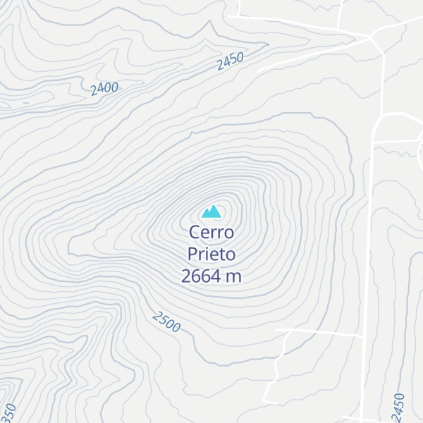 Map of Cerro Prieto