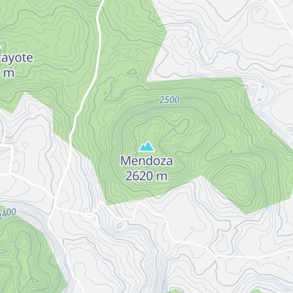 Map of Mendoza