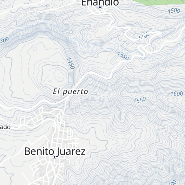 Map of Loma El Guaje