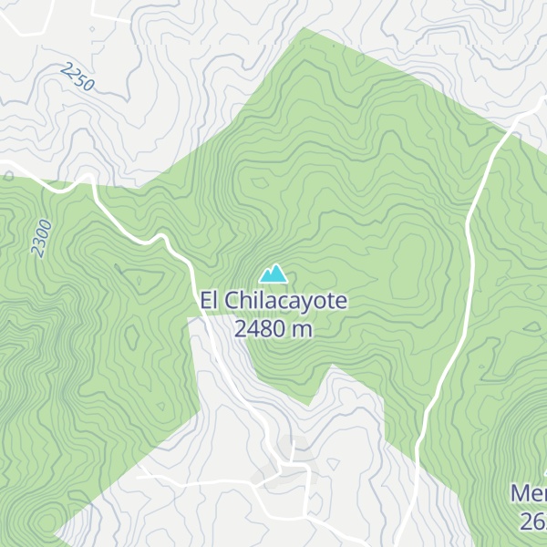 Map of El Chilacayote