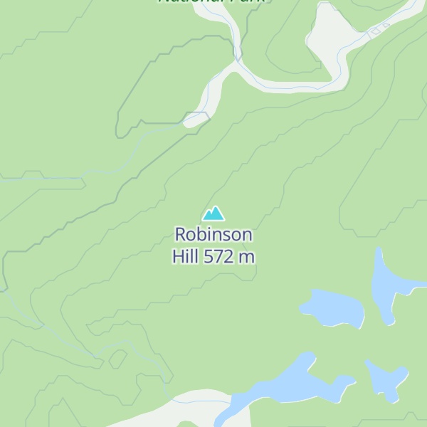 Map of Robinson Hill