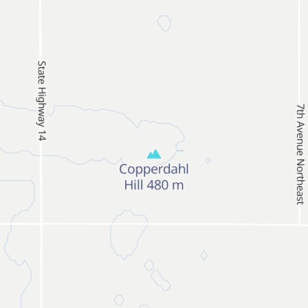Map of Copperdahl Hill