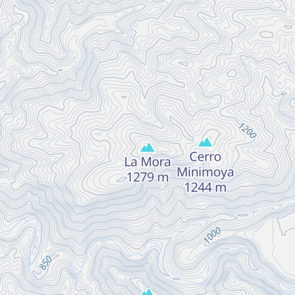 Map of La Mora