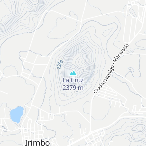 Map of La Cruz