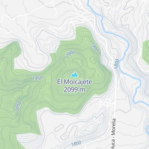 Map of El Molcajete