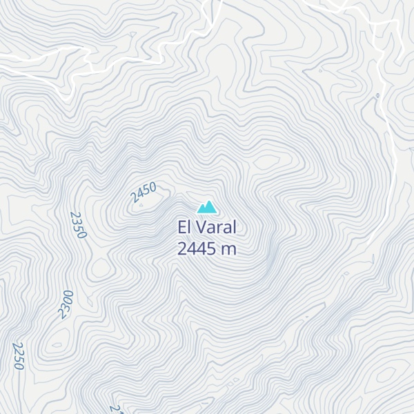 Map of El Varal