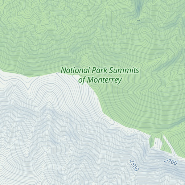 Map of Cerro Escorpión