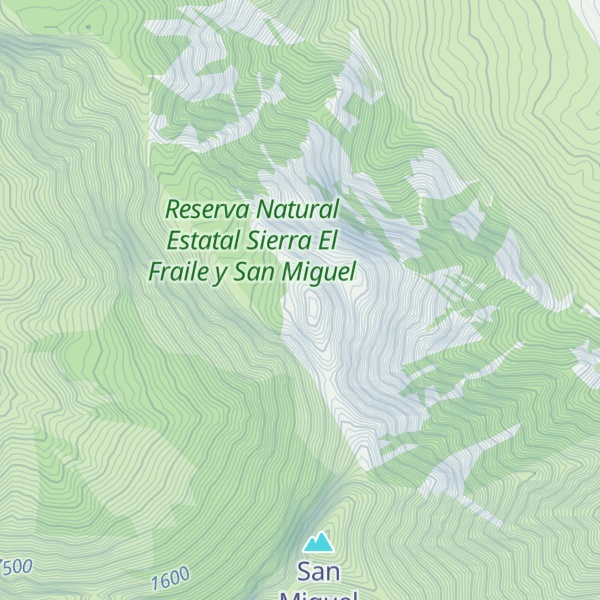 Map of Cuadrado