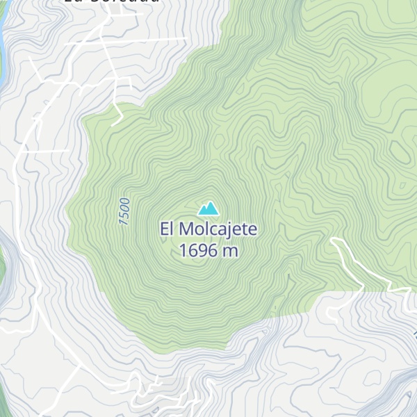 Map of El Molcajete