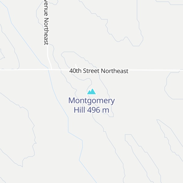 Map of Montgomery Hill