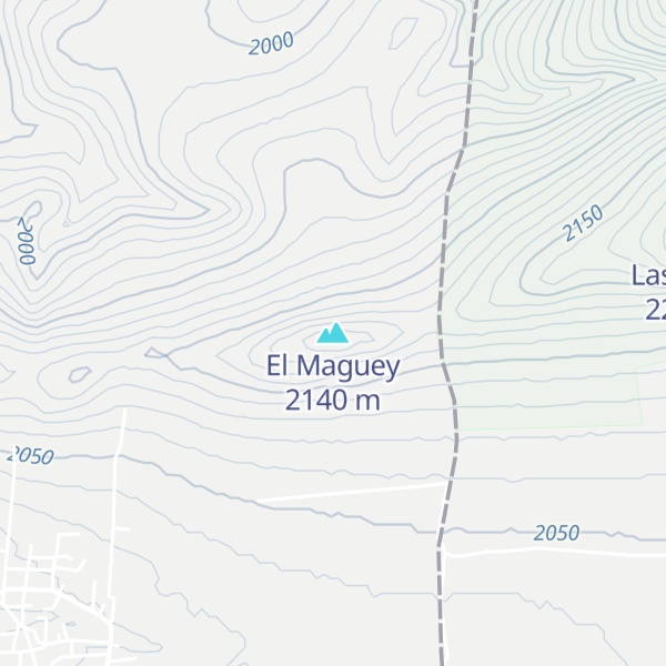 Map of El Maguey