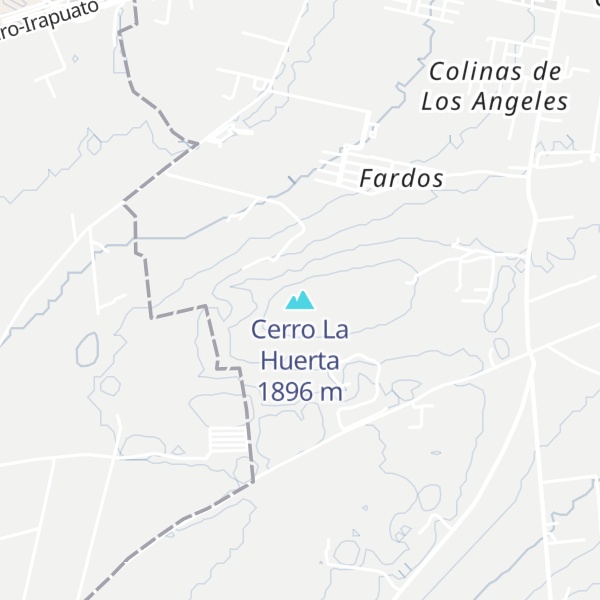 Map of Cerro La Huerta