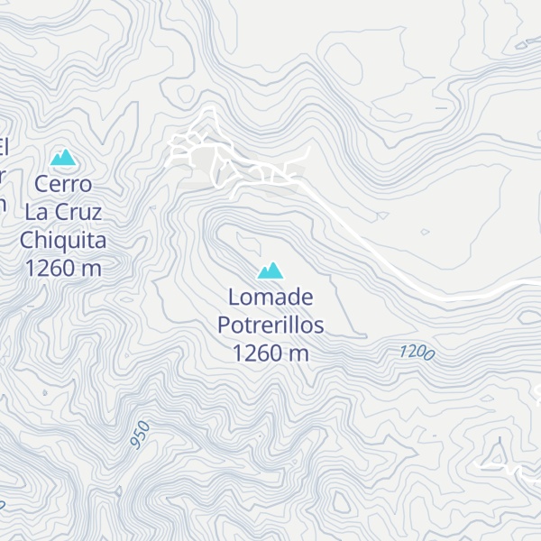 Map of Lomade Potrerillos