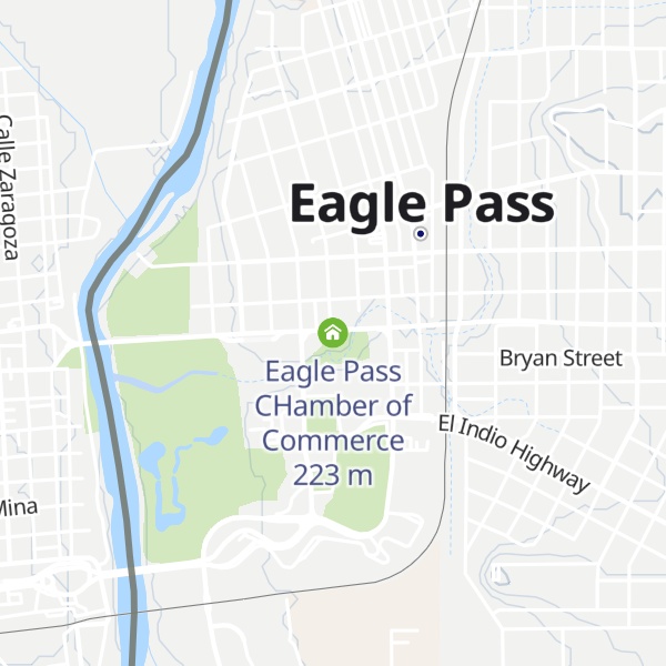 Map of Eagle Pass CHamber of Commerce