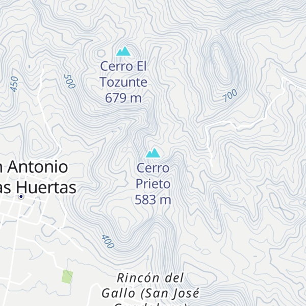 Map of Cerro Prieto