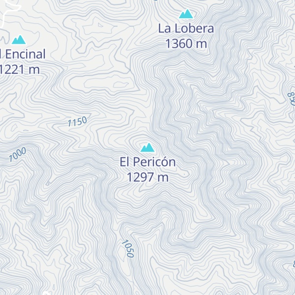 Map of El Pericón