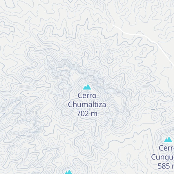 Map of Cerro Chumaltiza
