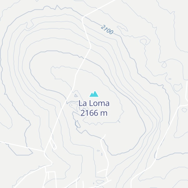 Map of La Loma