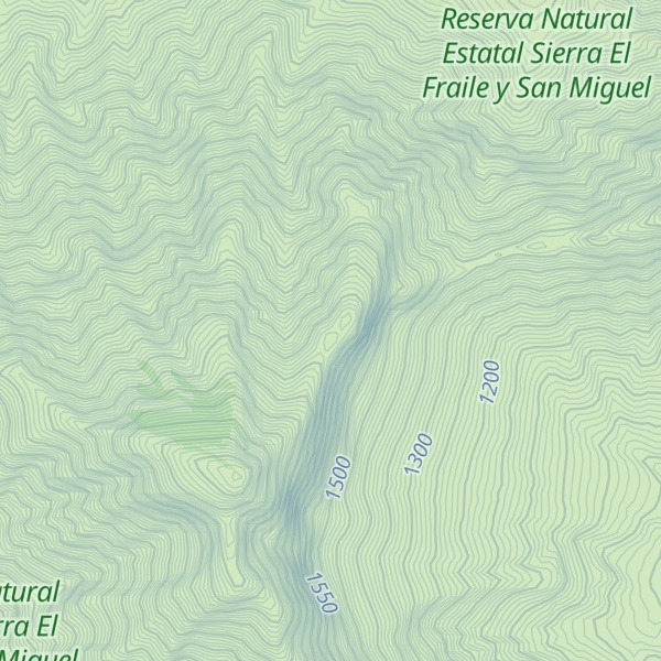 Map of Pico La Feliciana