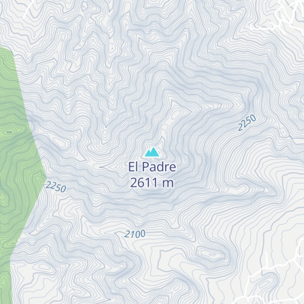 Map of El Padre