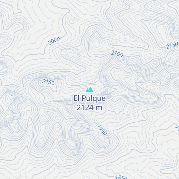 Map of El Pulque