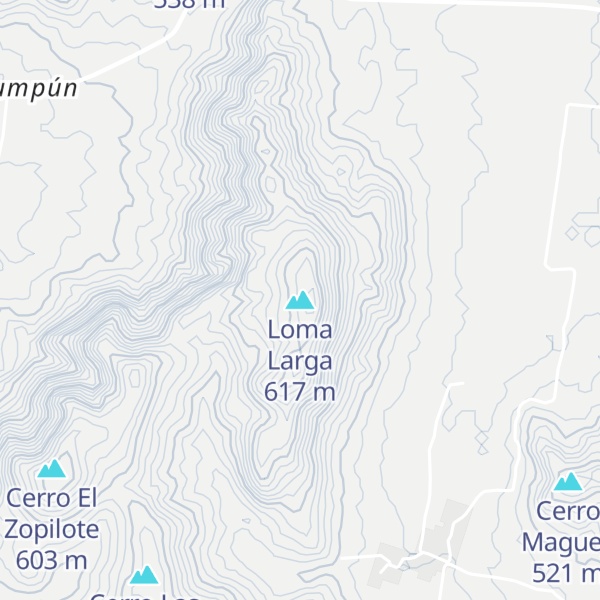 Map of Loma Larga