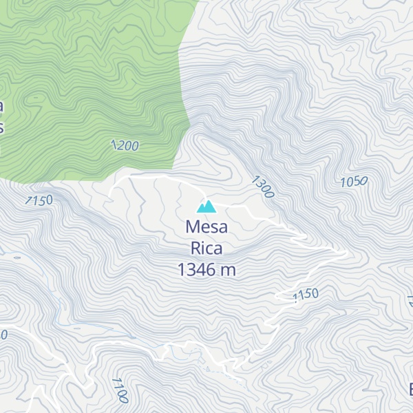 Map of Mesa Rica