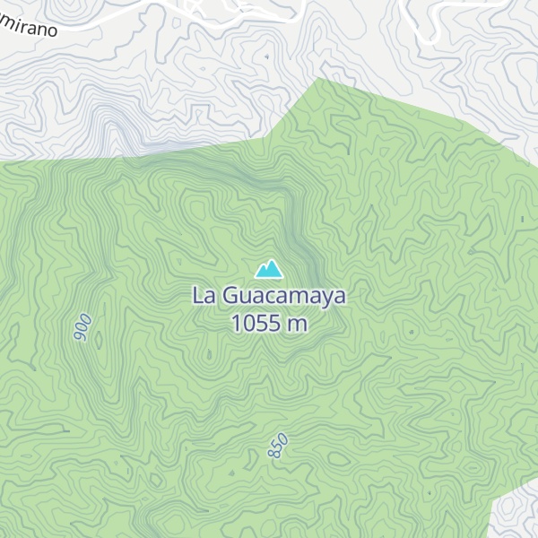 Map of La Guacamaya