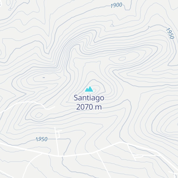 Map of Santiago