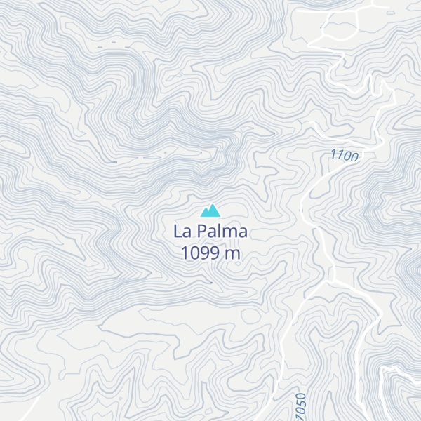 Map of La Palma
