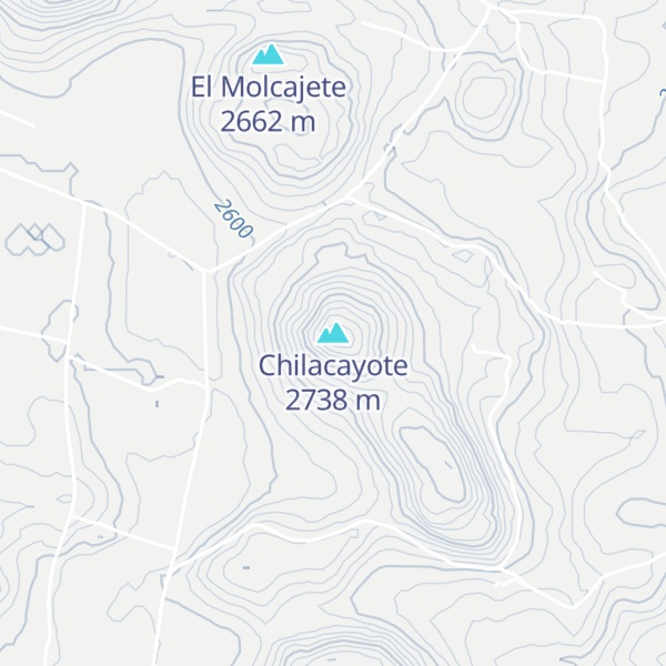 Map of Chilacayote