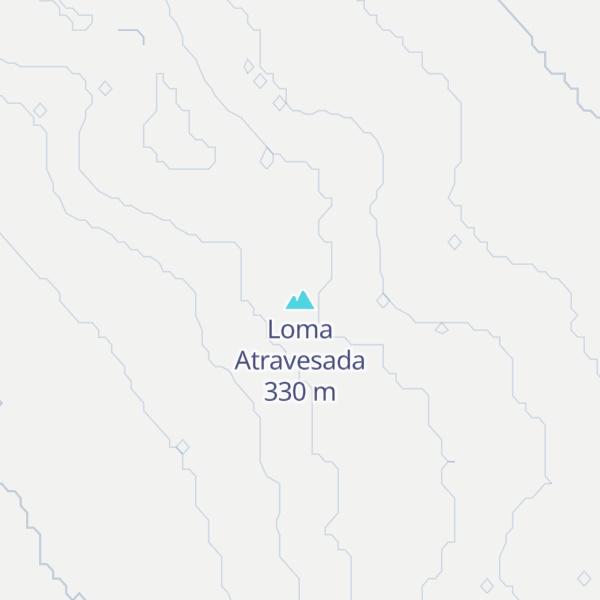 Map of Loma Atravesada
